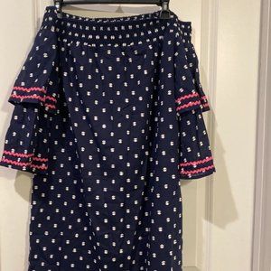 NWT Sail to Sable Blue Dress sz M
